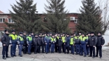 В Омске получили награды лучшие сотрудники ДПС