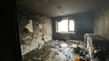 При пожаре в Омске погиб 3-летний мальчик