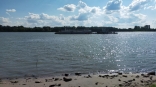 В Омской области вода в Иртыше остается высокой