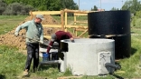 В Омском районе начато строительство нового водопровода