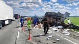Выехал на встречку: на трассе Тюмень – Омск погиб водитель с Урала