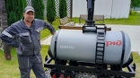 Омский сварщик изготовил из «вторсырья» именную цистерну