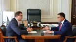 Ветеран труда в дроностроении: депутат ГД Антропенко рассказал губернатору Хоценко о своем законопроекте