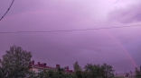 Под Омском заметили торнадо