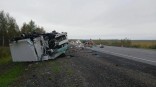Омич на «Ниве» погиб в жутком ДТП с КамАЗом под Тюменью