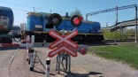 В Омске закрыли частный ж/д переезд