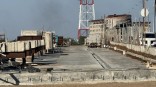 На мосту у Телецентра в Омске пропали рабочие