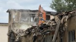 В Омске отменили спецрежим по дому в связи с его уничтожением