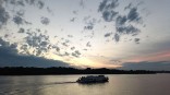 В Омске теплоходы начали ходить вдоль новой набережной