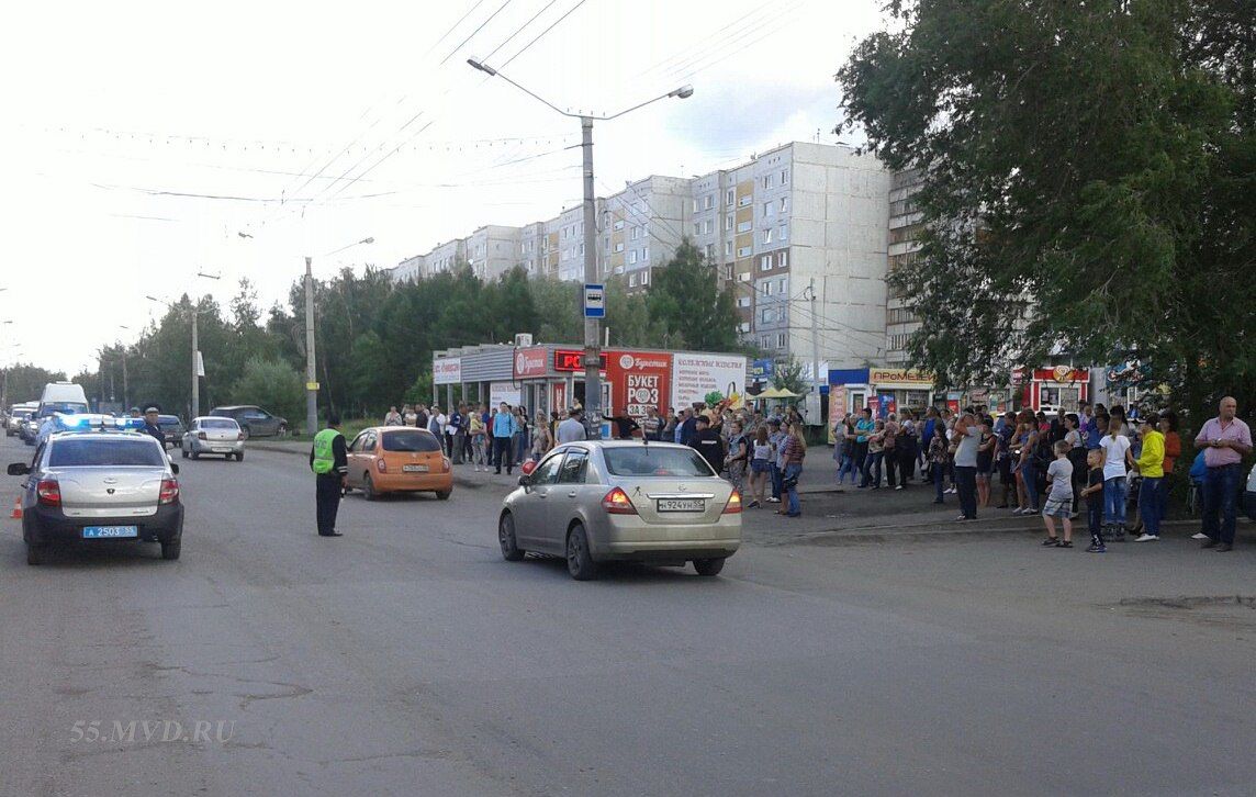 В Омске под колесами грузовика погибли супруга и дочь сотрудника Минобороны
