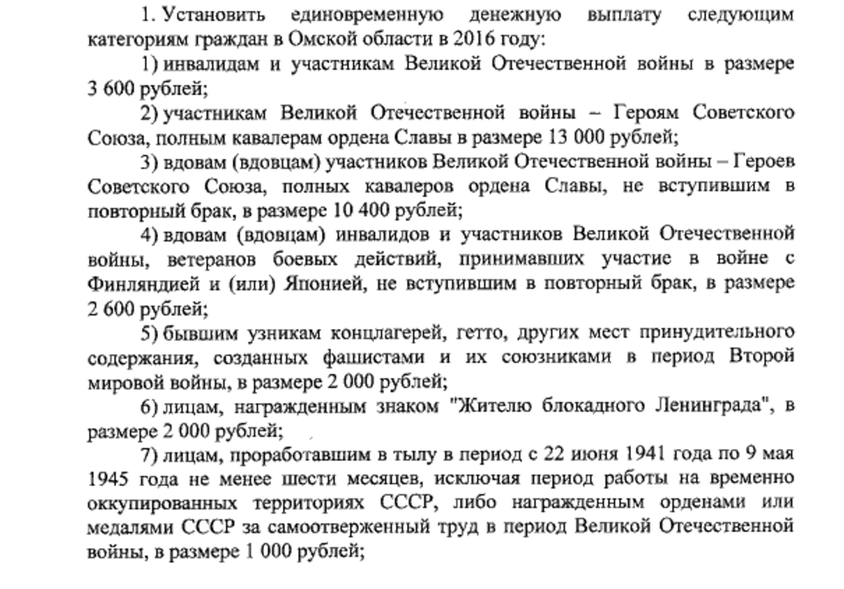 В Омске блокадникам раздадут по 2 тысячи рублей к 9 Мая В Омске блокадникам раздадут по 2 тысячи рублей к 9 Мая