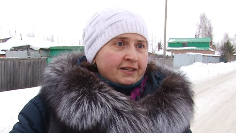Жители омского поселка Николаевка пожаловались на состояние дороги