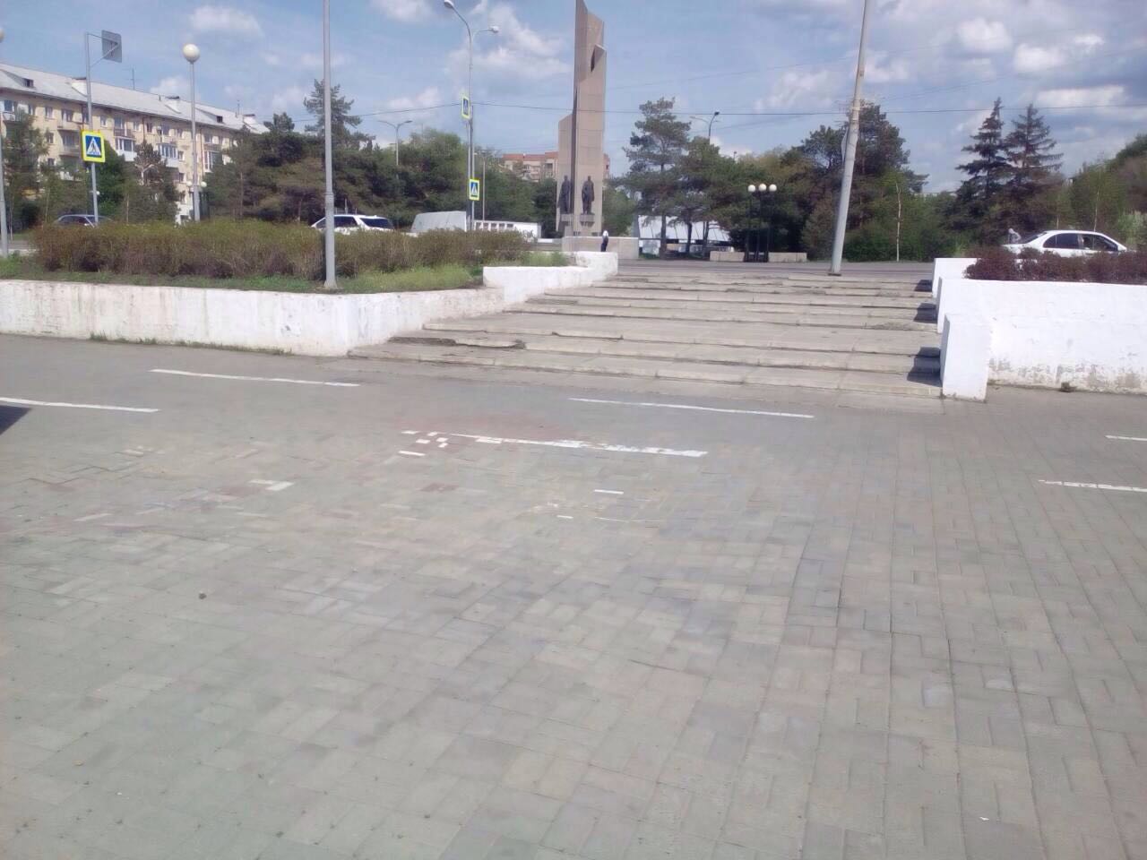 Сейчас участок выглядит так
