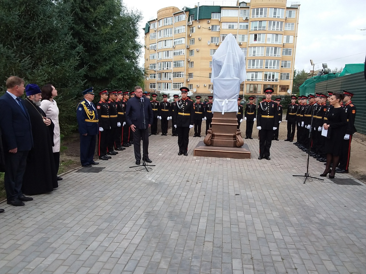 Памятник Александру 1 в Омске