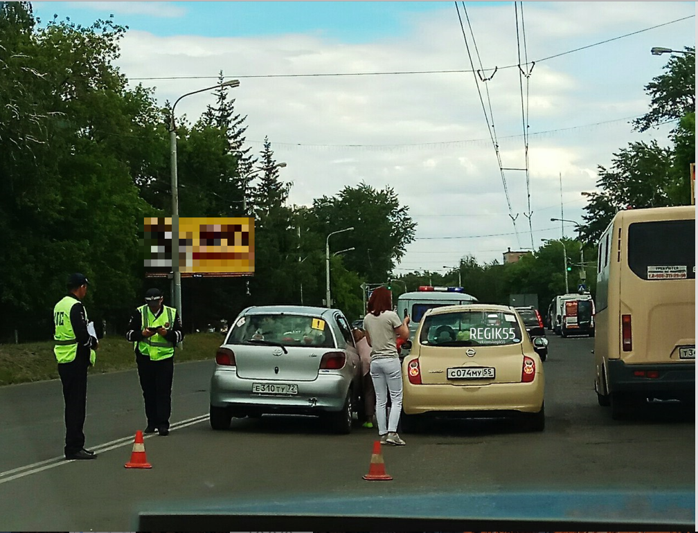 Омский журналист Марина Малькова попала в ДТП - фото Омский журналист Марина Малькова попала в ДТП - фото