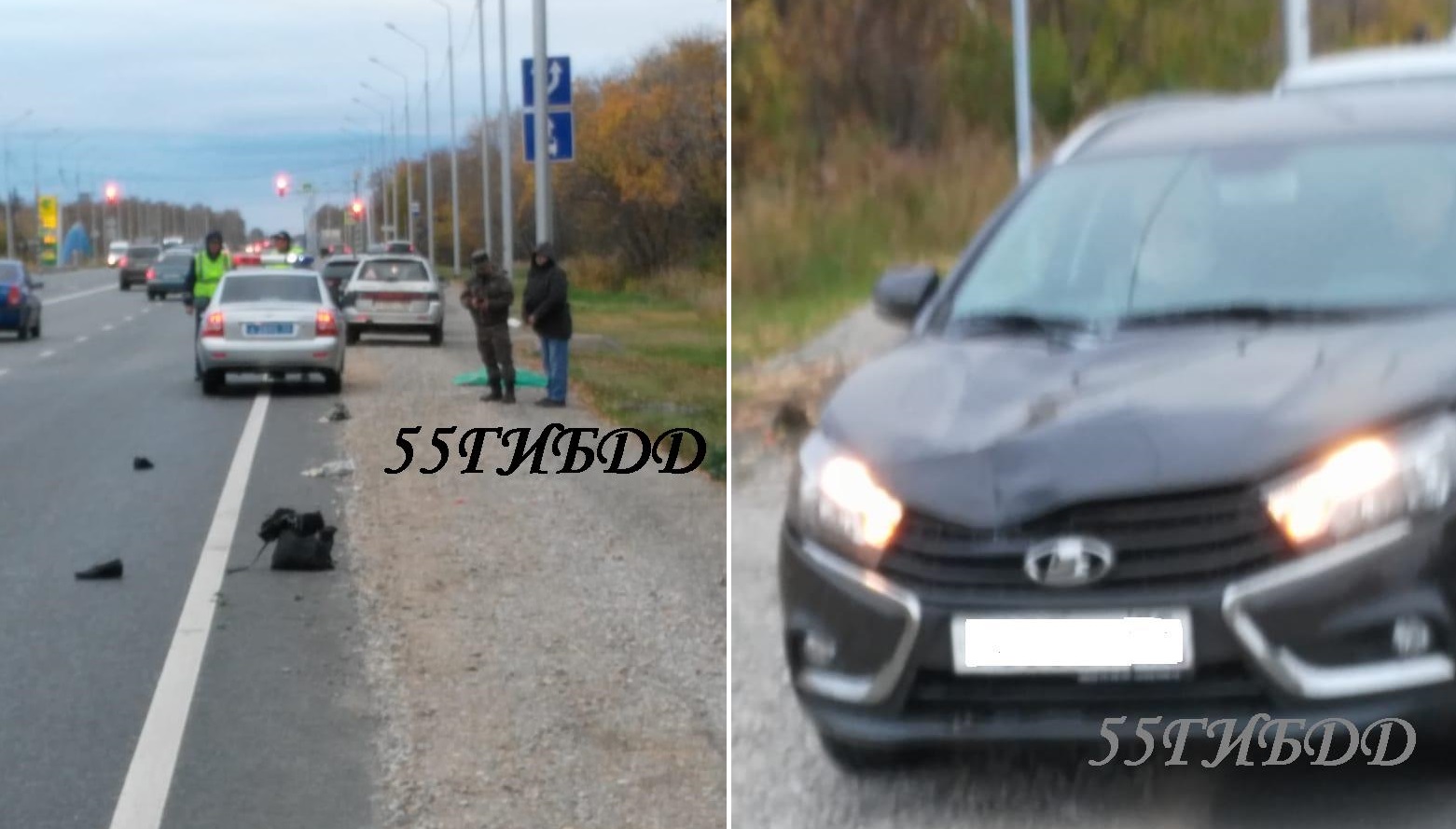 Смерть настигла старушку на трассе в Омской области Смерть настигла старушку на трассе в Омской области
