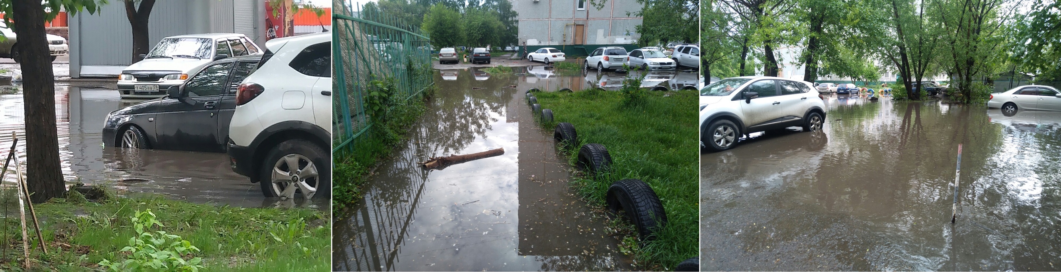 Горожане делятся фотографиями затопленного Омска после первого ливня —  СуперОмск