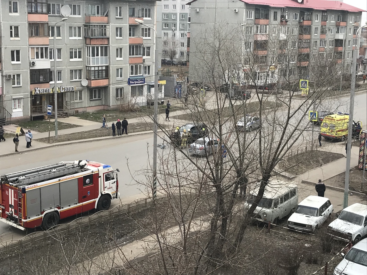 В Омске на зебре иномарка сбила 11-летнего мальчика на велосипеде