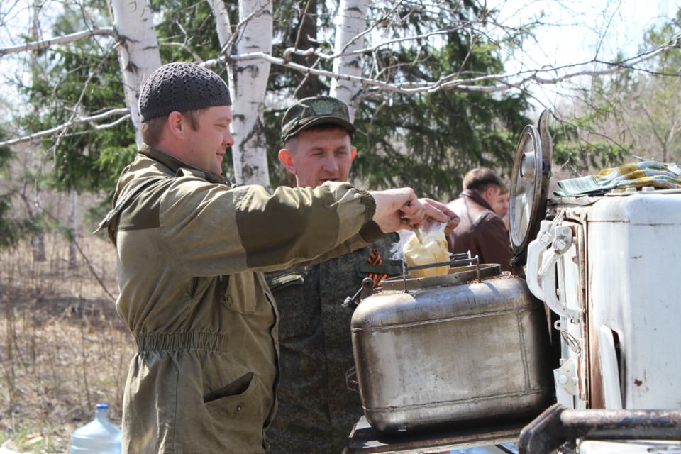 Солдатская каша в хабаровске