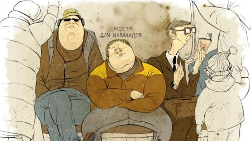 Нежелание уступать место в транспорте – прямой путь к деградации?