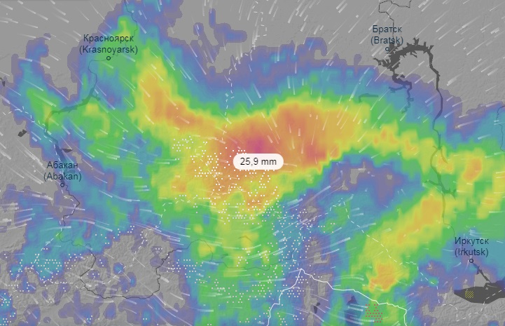 Осадки 10 мм. Карта осадков Новосибирск. Карта осадков Шумерля. Карта осадков Новосибирской области. Карта осадков Красноярск.