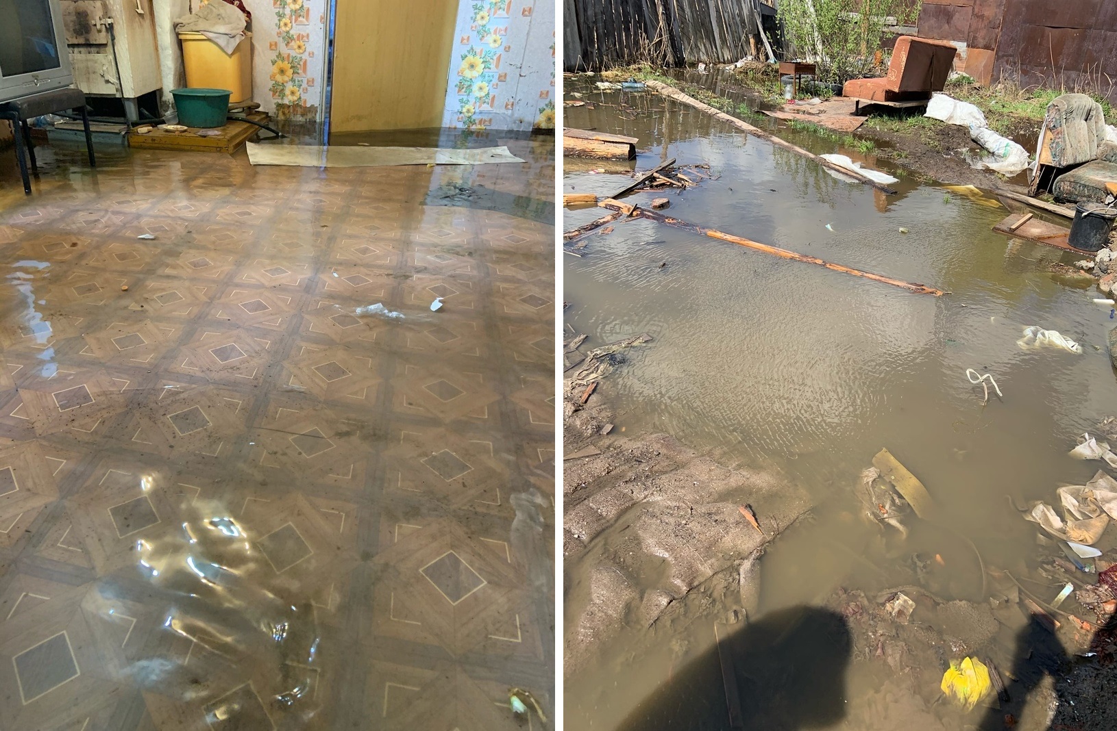 Потоп в частном доме. Затопленный дом фото. Затопленный частный сектор. Дом на воде Омск.