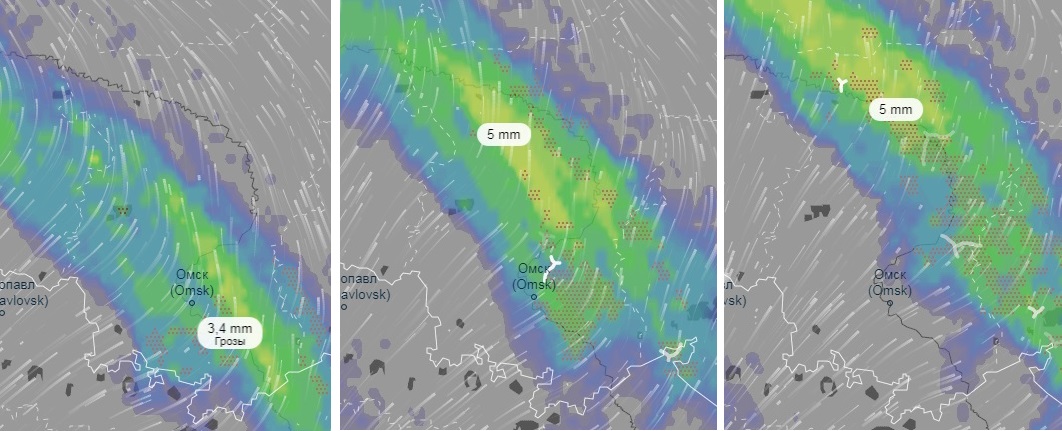 Карта осадков омск сейчас. Карта циклона Омск. Циклон с Балтики. Прогноз Омск карта циклонов.